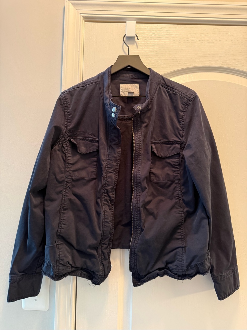 Navy Utility Jacket - Lightweight Casual
